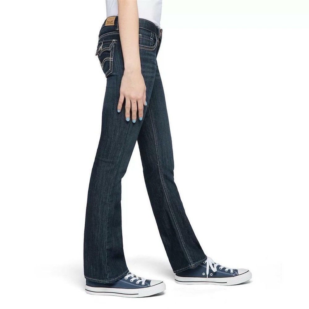 BACK TO SCHOOL Levi's 715 Thick Stitch Bootcut Adjustable Waist Stretch Jeans